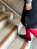 Women's long-staple cotton calf socks