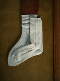 Get through autumn and winter with warm, knitted cable knit socks!