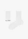 Linen-Cotton Crew Socks