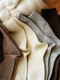 Retro chunky wool socks
