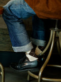 Old British diamond pattern elements socks